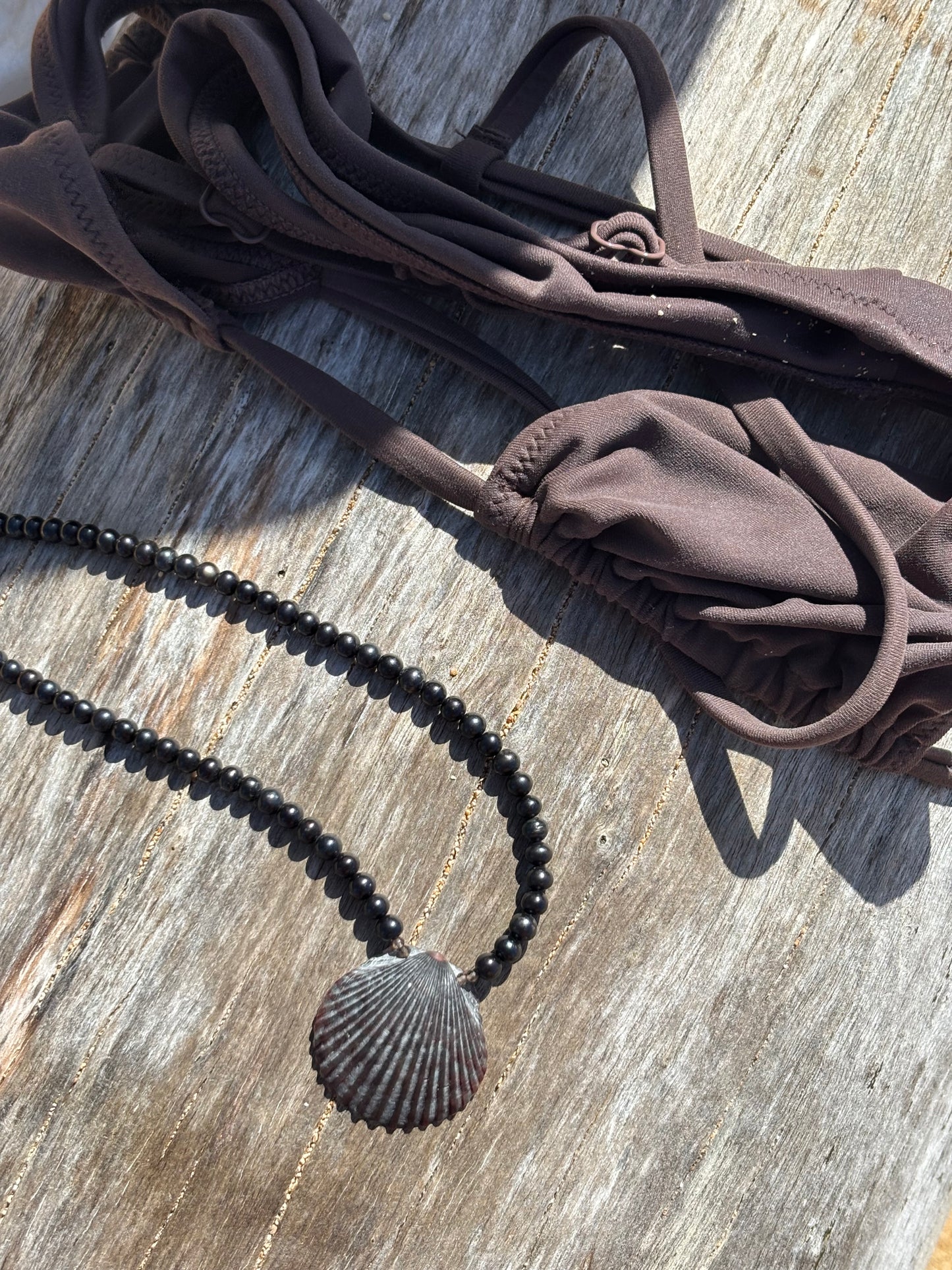 New moon necklace