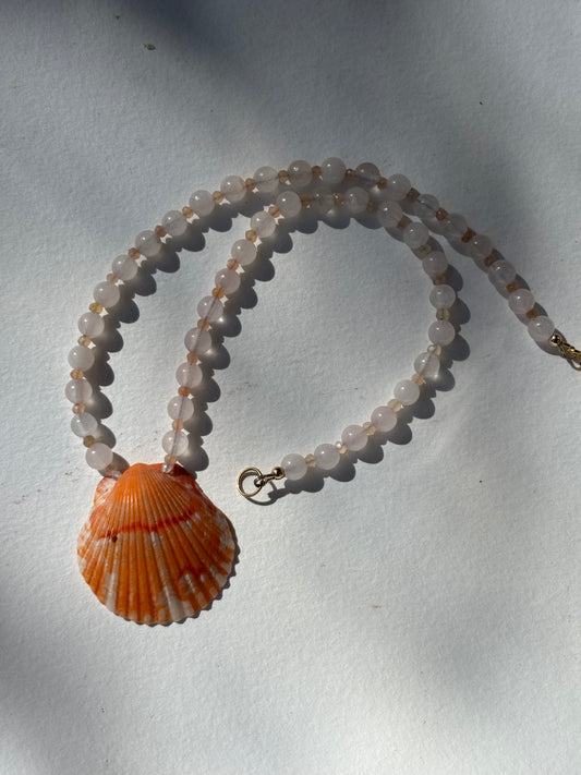 The Honey Heart necklace