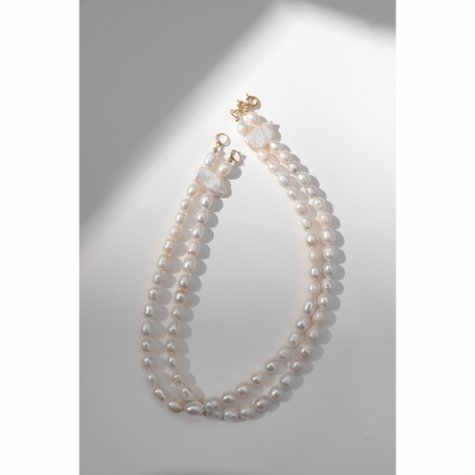Double Stranded Freshwater Pearls