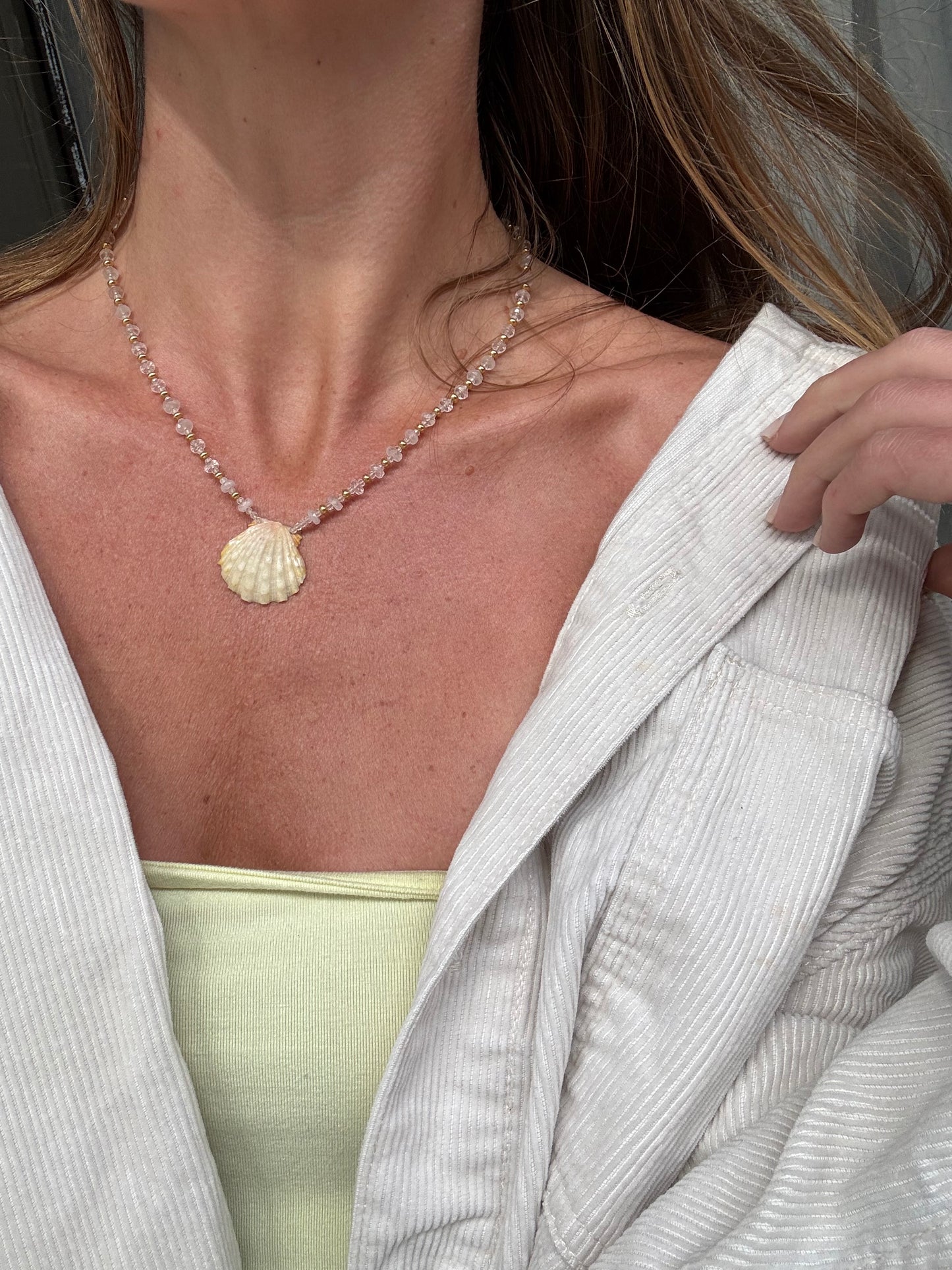 Yellow Sunrise Necklace