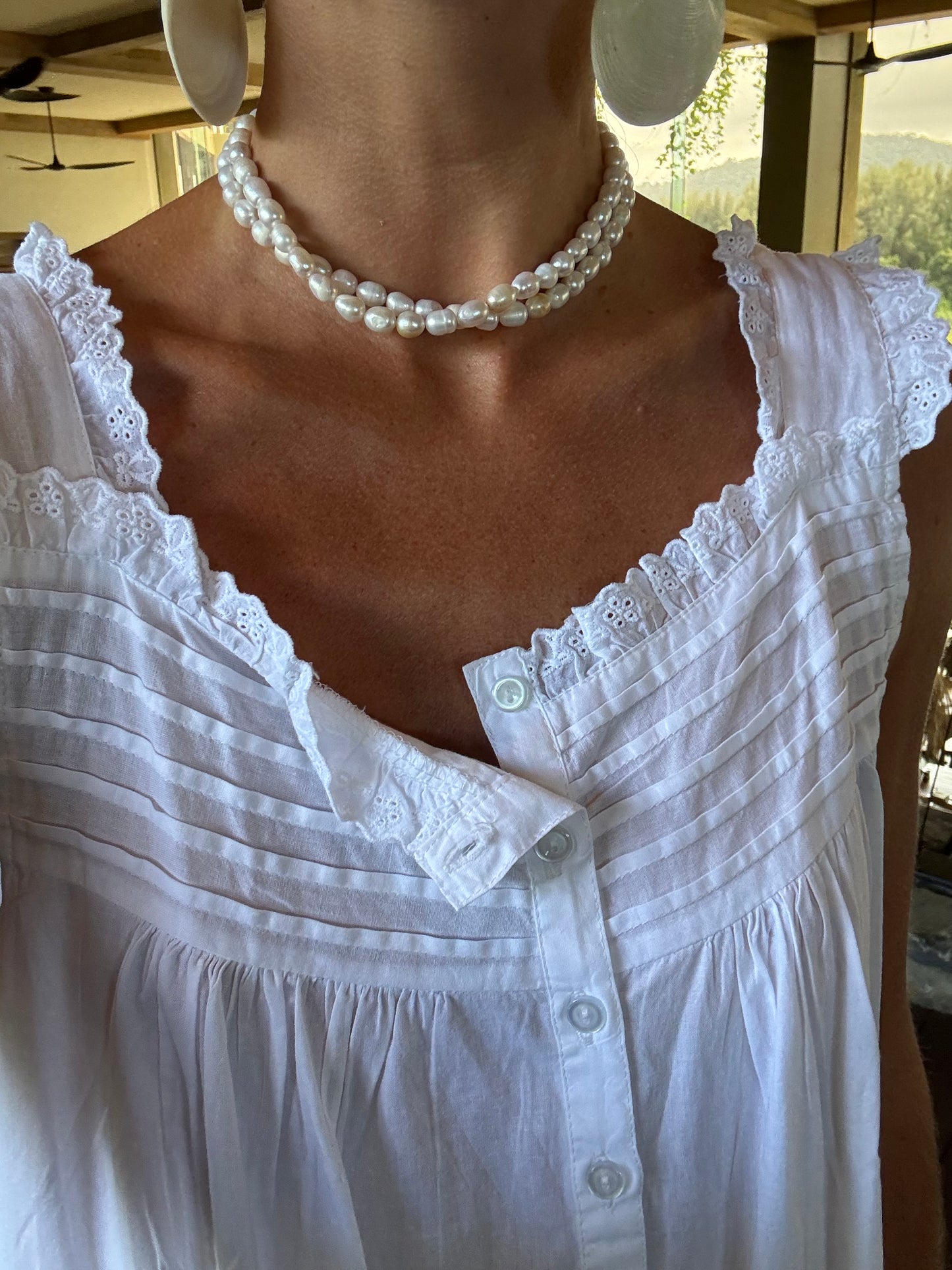 Double Stranded Freshwater Pearls