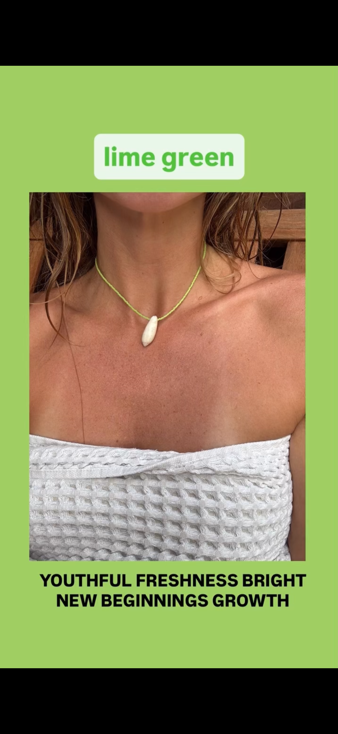 LIME GREEN AURA