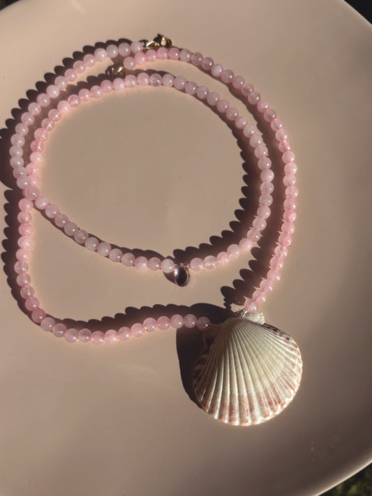 Double Wrap Rose Quartz