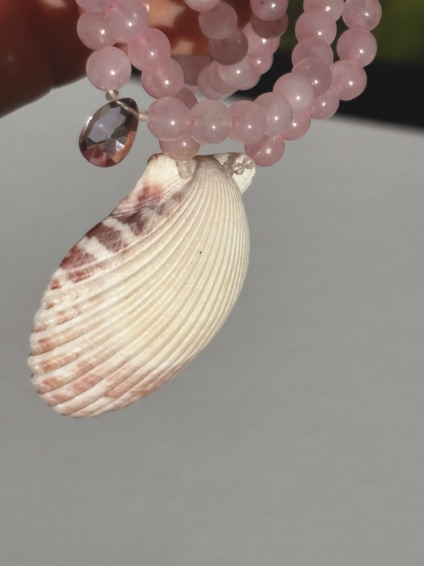 Double Wrap Rose Quartz